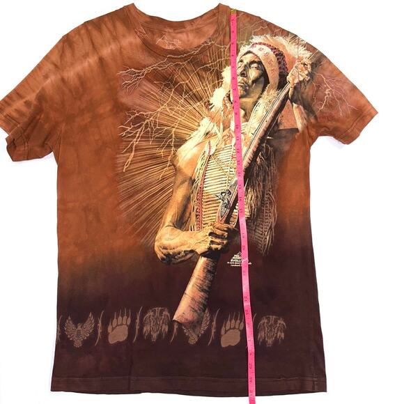 The Mountain ‘No More Talk’ 2009 Native American Indian Chief Ernie Cselko Shirt - Picture 9 of 9